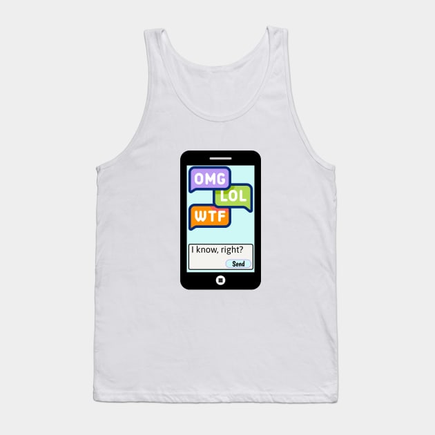 Great Convo! Tank Top by Mr. Moon Shop